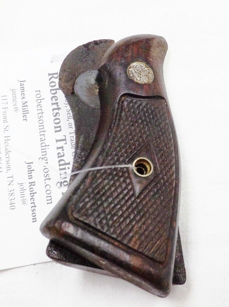 Smith & Wesson Factory Grips Service Magna K L Square Butt 1960s 16106W G-VG