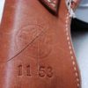 Smith & Wesson Leather Holster No 1153 for 4 inch Autos ca 1980 Overstamped - Image 6