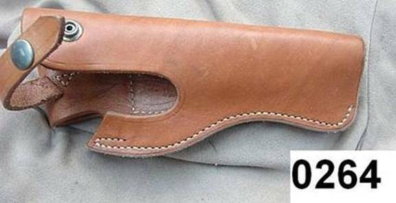 Smith & Wesson Leather Holster No 1153 for 4 inch Autos ca 1980 Overstamped