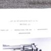 Smith & Wesson Model 63 Instructions for Use Owners Manual Bangor Punta S&W - Image 3