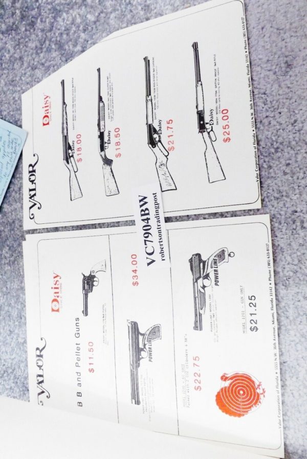 Valor Corp Cutlery Catalog Dealer Price List Order Form 1979 VG 20+ Pages - Image 11