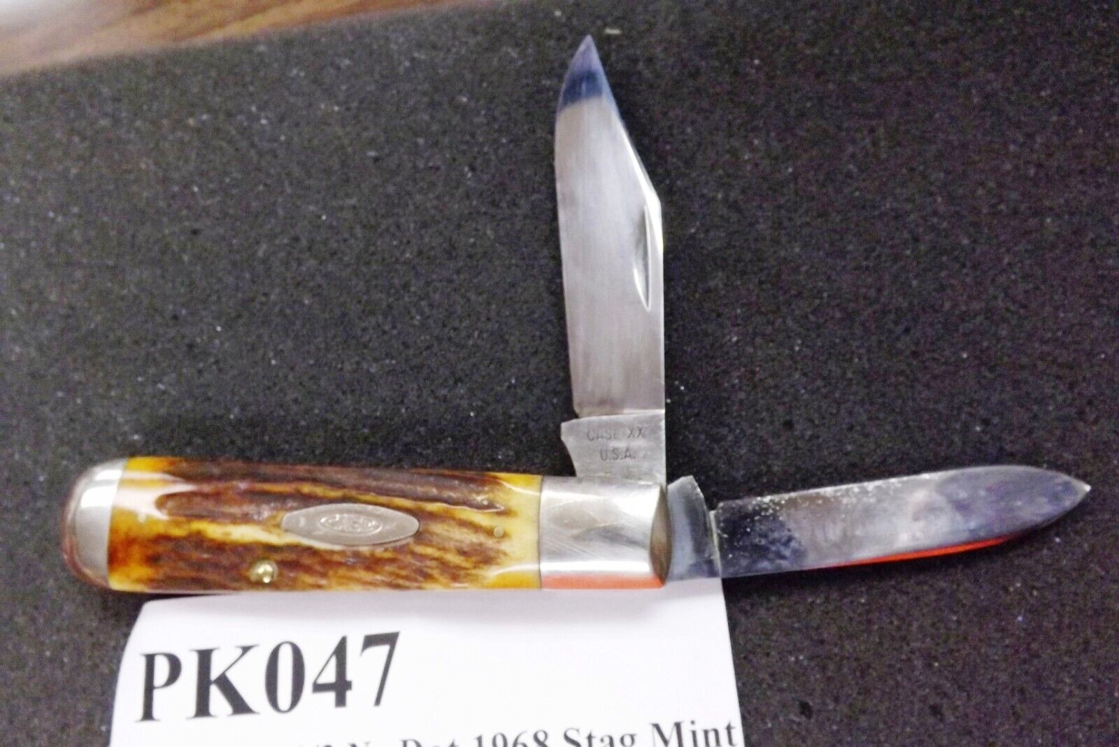 c. 1968 Case No Dot 5299 1/2 Sambar Stag Large Jack Knife Exc 5299.5