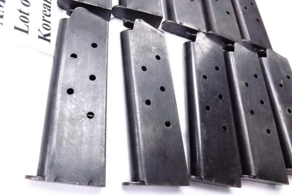 10 Korea GI Magazines fit Colt 1911 Government .45 ACP $6.90 ea Free Ship - Image 6