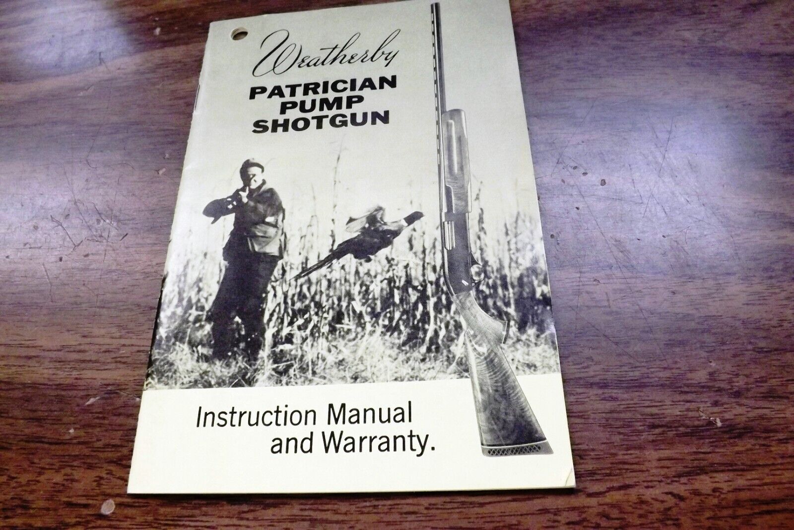 1970s Weatherby Factory Manual for Patrician Pump Shotguns Exc Nikko Japan