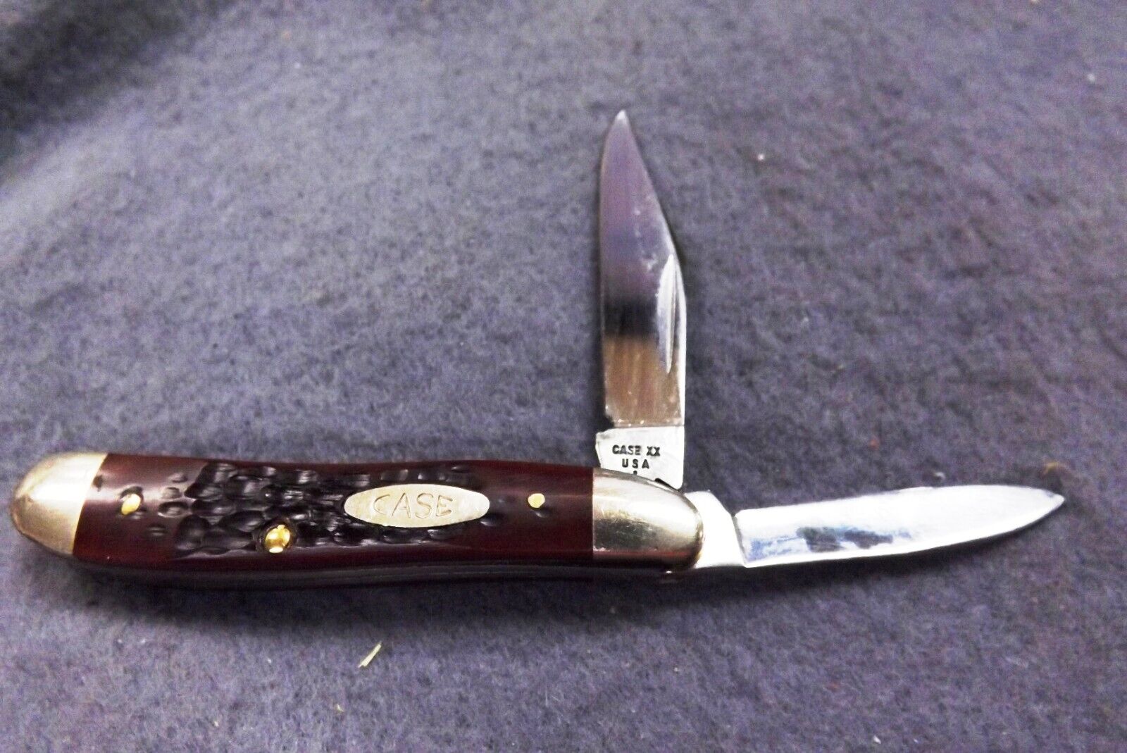 1979 Case 6220 Delrin Handle Peanut Mini Jack Pocket Knife Mint Chrome Vanad.