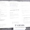 1980s Parsons Scope Service Flyer Ross OH VG with Card Collectable 2 Documents - Image 4