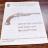 1980s Pedersoli Instruction Manual for Muzzleloading Rifles Pistols Shotguns Eng