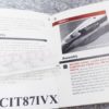 1987 Browning Citori Factory Owners Instruction Manual VG Invector Card - Image 4