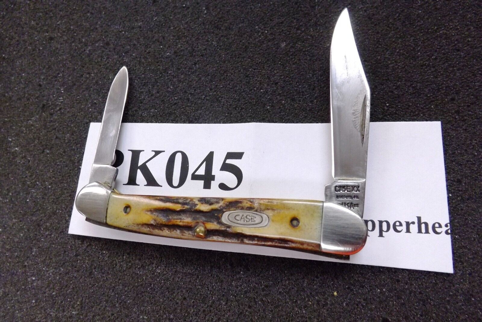 1992 Case Stag 2 Blade Pen Knife 52109X SS Mini Copperhead