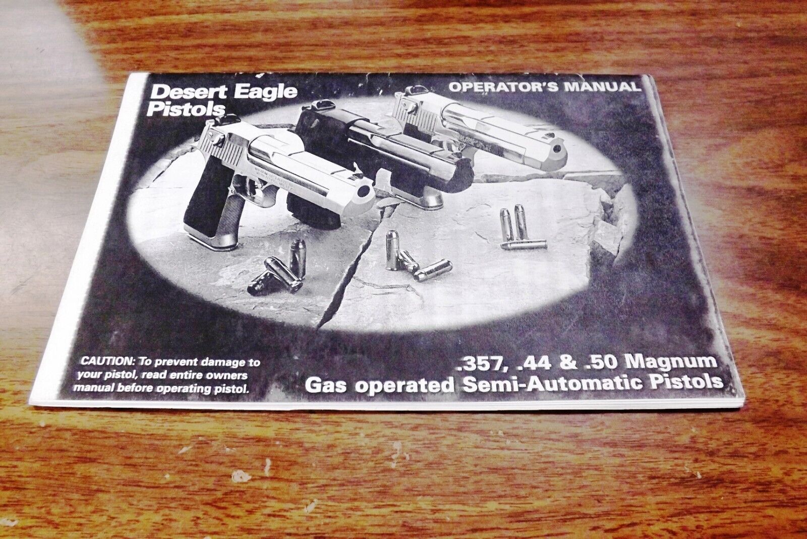 1993 Xerox Copy Desert Eagle Pistol Owners Instruction Manual Felix’s Marina