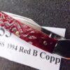 1994 Case Pink Red Bone 2 Blade Pen Knife 62109X SS Mini Copperhead - Image 13