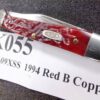 1994 Case Pink Red Bone 2 Blade Pen Knife 62109X SS Mini Copperhead - Image 14
