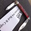 1994 Case Pink Red Bone 2 Blade Pen Knife 62109X SS Mini Copperhead - Image 5
