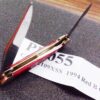 1994 Case Pink Red Bone 2 Blade Pen Knife 62109X SS Mini Copperhead - Image 7