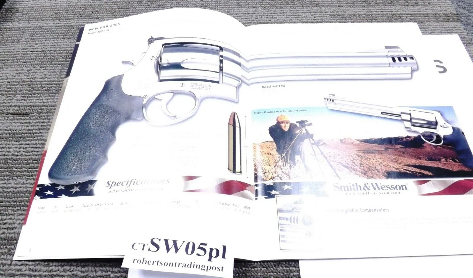 2005 Smith & Wesson Firearms Color Catalog and 2003 Firearms Price List Exc. - Image 6