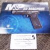 2023 Debut Year Color Flyer for Smith & Wesson M&P 22 Magnum Pistols Fold out