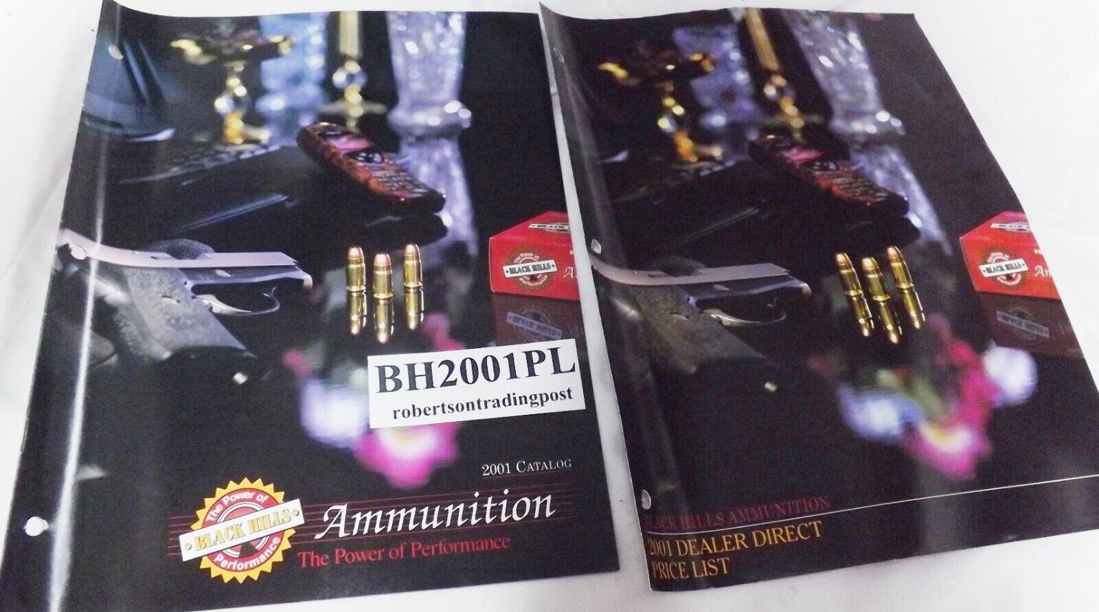 Black Hills Ammunition 2001 Catalog and Dealer Direct Price List Color $5 Ship