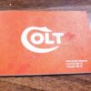 Colt Lawman, Trooper Mk III Revolver Instruction Manual 1970s Excellent