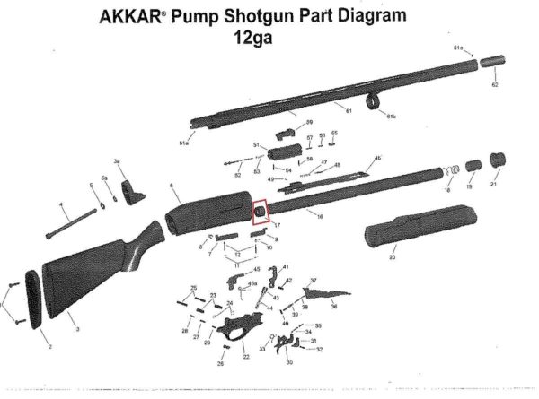 Daly Metal 12 gauge Magazine Follower fits most Pump, Auto Shotguns $5 Ship - Image 5