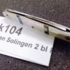 E. Wieden Solingen 1920s Mother of Pearl, Abalone 2 Blade Pen knife Exc - Image 11