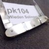 E. Wieden Solingen 1920s Mother of Pearl, Abalone 2 Blade Pen knife Exc - Image 5