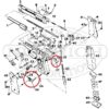 Factory Ambidextrous Safety Assembly for Beretta 84F 85F Pistols C86911 Nickel - Image 4