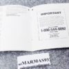 Factory Owner’s Instruction Manual for Marlin 30AS .30-30 Lever Action Rifle 199 - Image 5