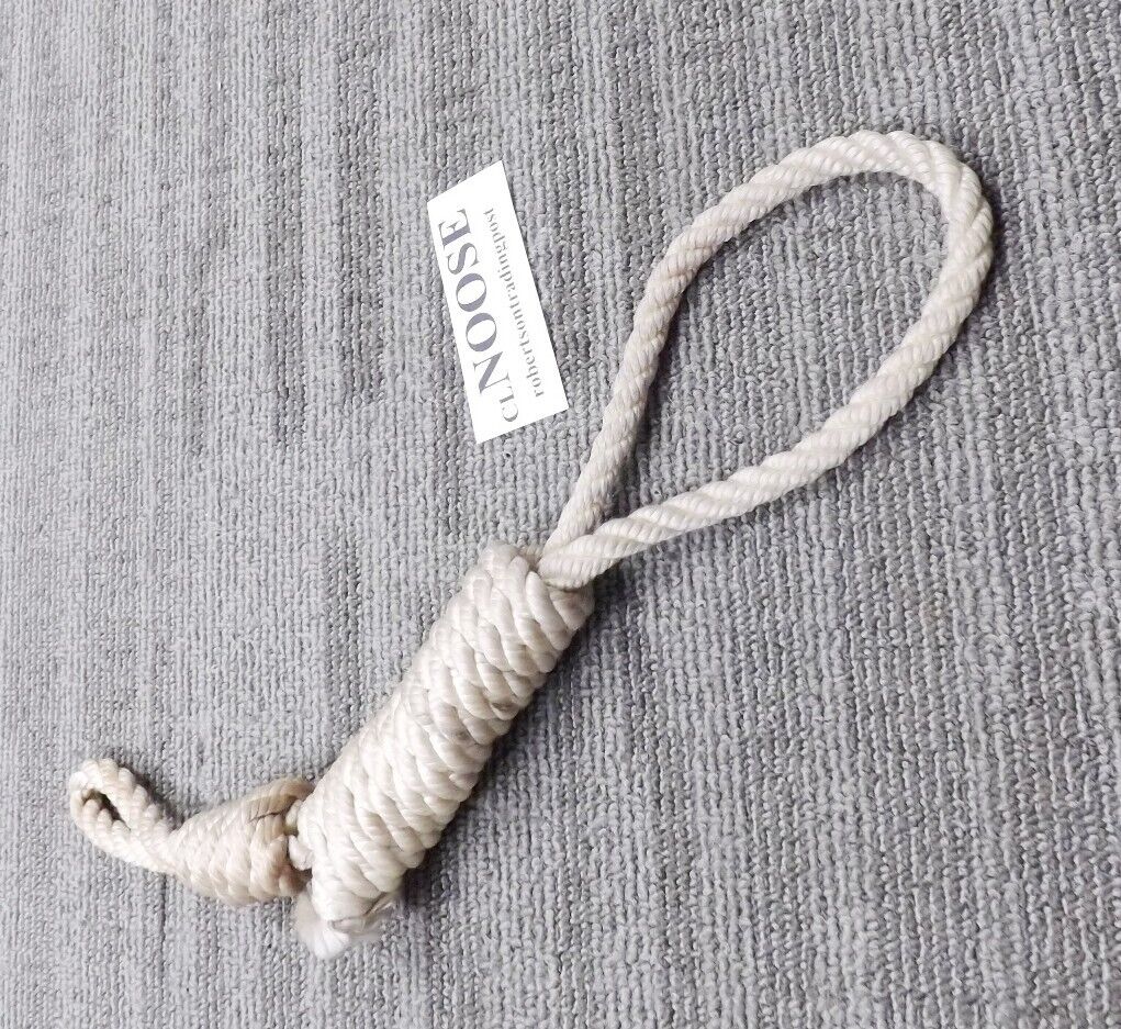 Half Scale Roy Bean style Hangman’s Noose 1960s Nylon & Cotton VG