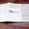Heckler & Koch 1993 Lifetime Warranty Card Unissued Sterling + Roller, Chantilly - Image 3