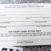 Henry Repeating Arms H005 Mini Bolt Owners Instruction Manual & Reg. Card - Image 3