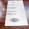 July 1977 Owners Manual ERA Boito Shotgun Brazil FIE MI Bill of Sale