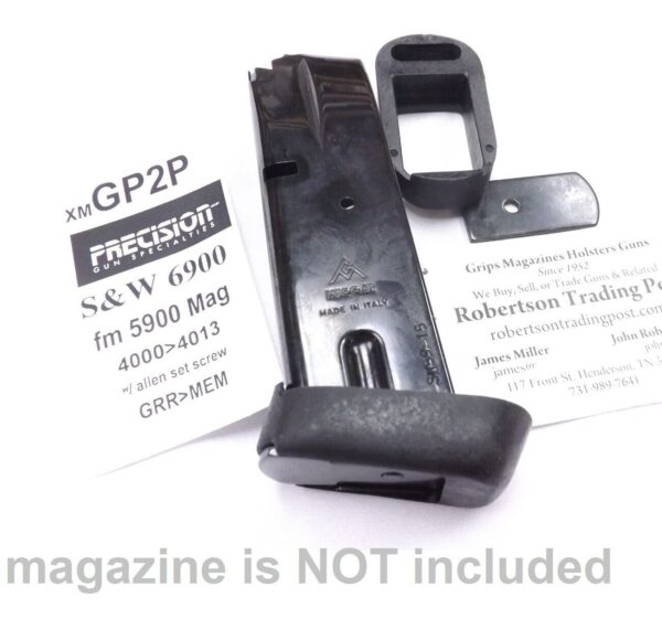 PGS Magazine Adapters fits Smith & Wesson 5906 mag to 6906 gun GP2P 3 Ship Free! - Image 5