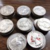 Roll of 40 Washington 90% Silver Quarters 1964 P and D XF to AU $6.00 ea Free Ship
