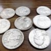 Roll of 40 Washington 90% Silver Quarters 1964 P and D XF to AU $6.00 ea Free Ship - Image 5