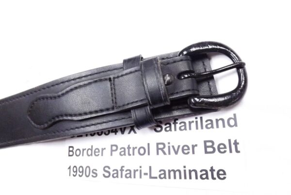 Safariland 146 Border Patrol Belt 146-34-2 VG Excellent Pants Size 34 Black - Image 7