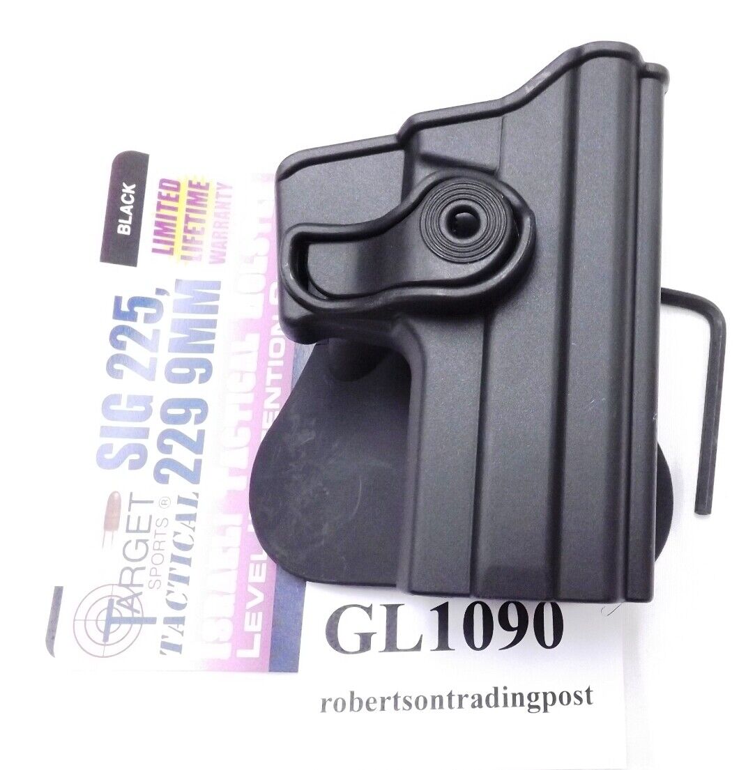 Serpa Israeli RSR Holster fits Sig 225 229 239 S&W 6906 Black Level II Locking