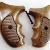 Sile Italian Walnut Combat Finger Groove Grips fit S&W J Round 36 60 silJC - Image 5