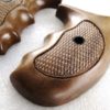 Sile Italian Walnut Combat Finger Groove Grips fit S&W J Round 36 60 silJC - Image 6