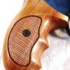 Sile Italian Walnut Combat Finger Groove Grips fit S&W J Round 36 60 silJC - Image 8