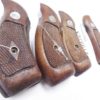 Smith & Wesson Factory Grips Service Magna K L Round Walnut 1962 21993  VG-Exc - Image 3