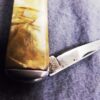 USA Imperial 1 Blade Fob Pocket Knife 1940s G-VG Half Lobster Claw type - Image 3