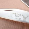 White Tail Trapper Knife Laminated Panels Pakistan Mississippi ca. 1985 PK445 - Image 3