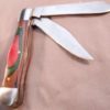 White Tail Trapper Knife Laminated Panels Pakistan Mississippi ca. 1985 PK445 - Image 4