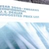 Winchester Rifles Shotguns 2000 Dealer Price List Exc 11 Pages Green on Manila - Image 3