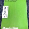 1975 Remington Factory Owner’s Manual for 760 Rifle Very Good $27 BDL Stock