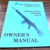 1980s Springfield Armory SAR3 Blue Back Rifle Manual VG HK 91 G3 type