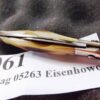 1981 Case 2 Blade 05263 R SSP Eisenhower Pen Pocket Knife 9 Dot Lightning Exc - Image 12