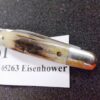 1981 Case 2 Blade 05263 R SSP Eisenhower Pen Pocket Knife 9 Dot Lightning Exc - Image 14