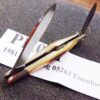 1981 Case 2 Blade 05263 R SSP Eisenhower Pen Pocket Knife 9 Dot Lightning Exc - Image 7