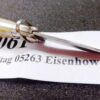 1981 Case 2 Blade 05263 R SSP Eisenhower Pen Pocket Knife 9 Dot Lightning Exc - Image 9